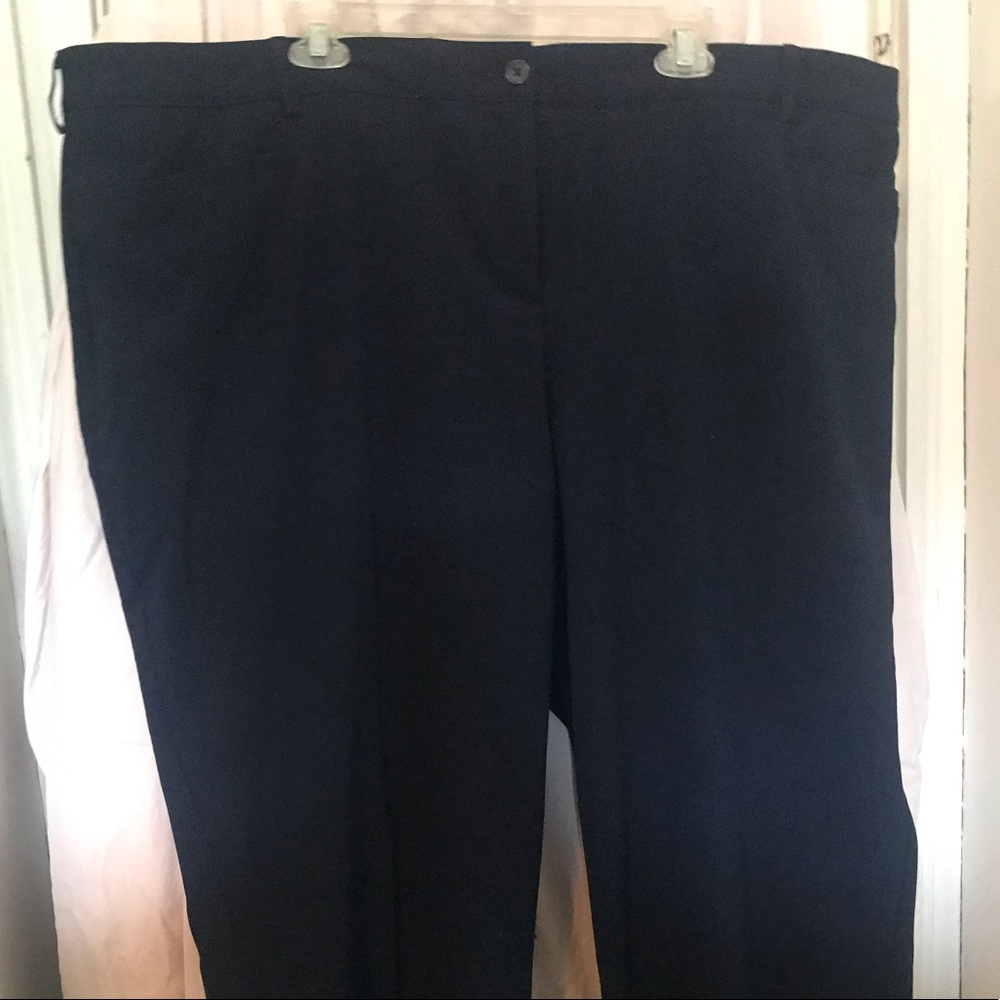 Lane Bryant women’s navy trousers